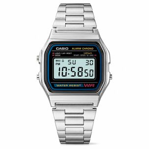 Reloj Casio Digital Classic Silver Edition A158wa-1df