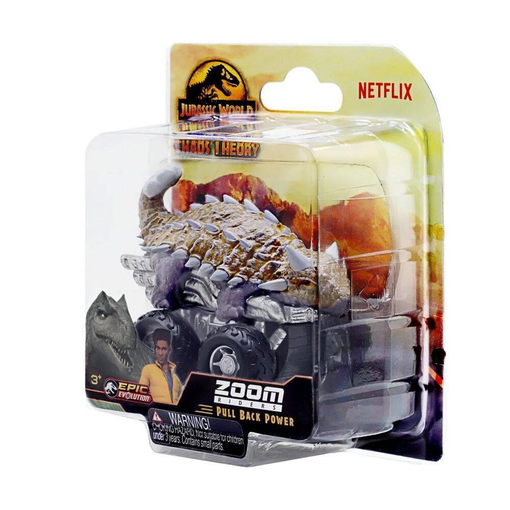 Jurassic World - Dinosaurio Veh&iacute;culo Pullback Aleatorio image number 1.0