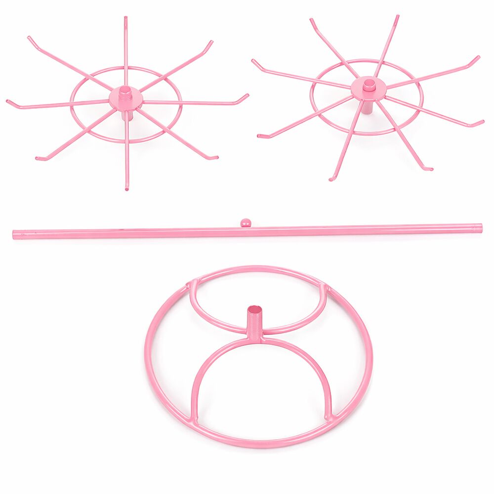 Exhibidor Met&aacute;lico 2 Niveles Para Joyas Y Collares image number 4.0