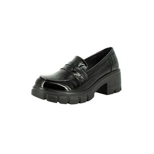 Mocasin Murcia Negro Charol Alquimia