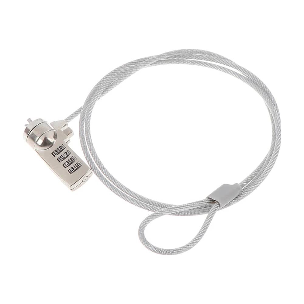 Candado De Seguridad Para Notebooks Reforzado Con Clave 1.8m Xx02 image number 0.0