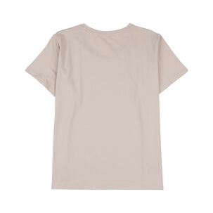 Polera Lisa Full Color Manga Corta Cuello Redondo Mujer Geeps