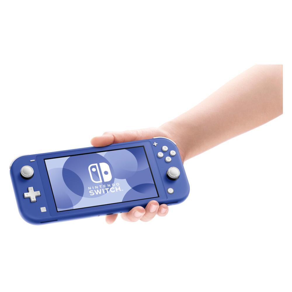 Consola Nintendo Switch Lite Azul + Juego Pokemon Violet