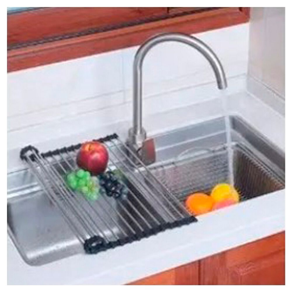 Escurridor Metálico Agua Verduras Multiuso Cocina image number 2.0