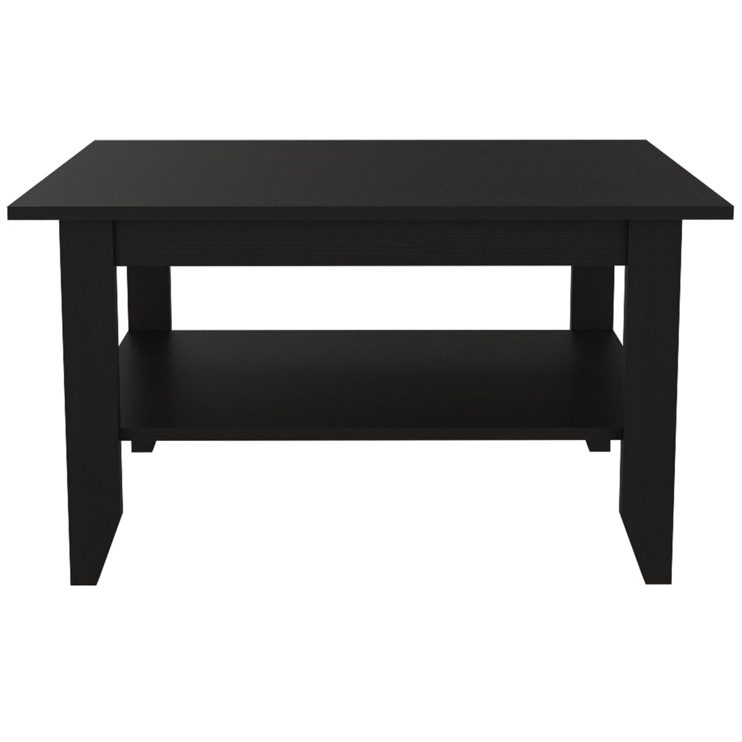 Mesa De Centro 1 Estante Fm-004n Negro image number 3.0