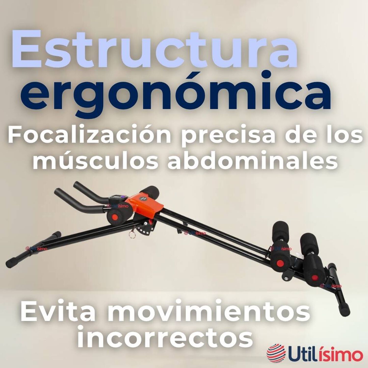 M&aacute;quina De Abdominales Plegable Ejercicio Deporte Fitness Six Pack image number 6.0