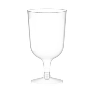 Set 30 Copas Vino Acrilico 177ml Copa 6oz Desechable