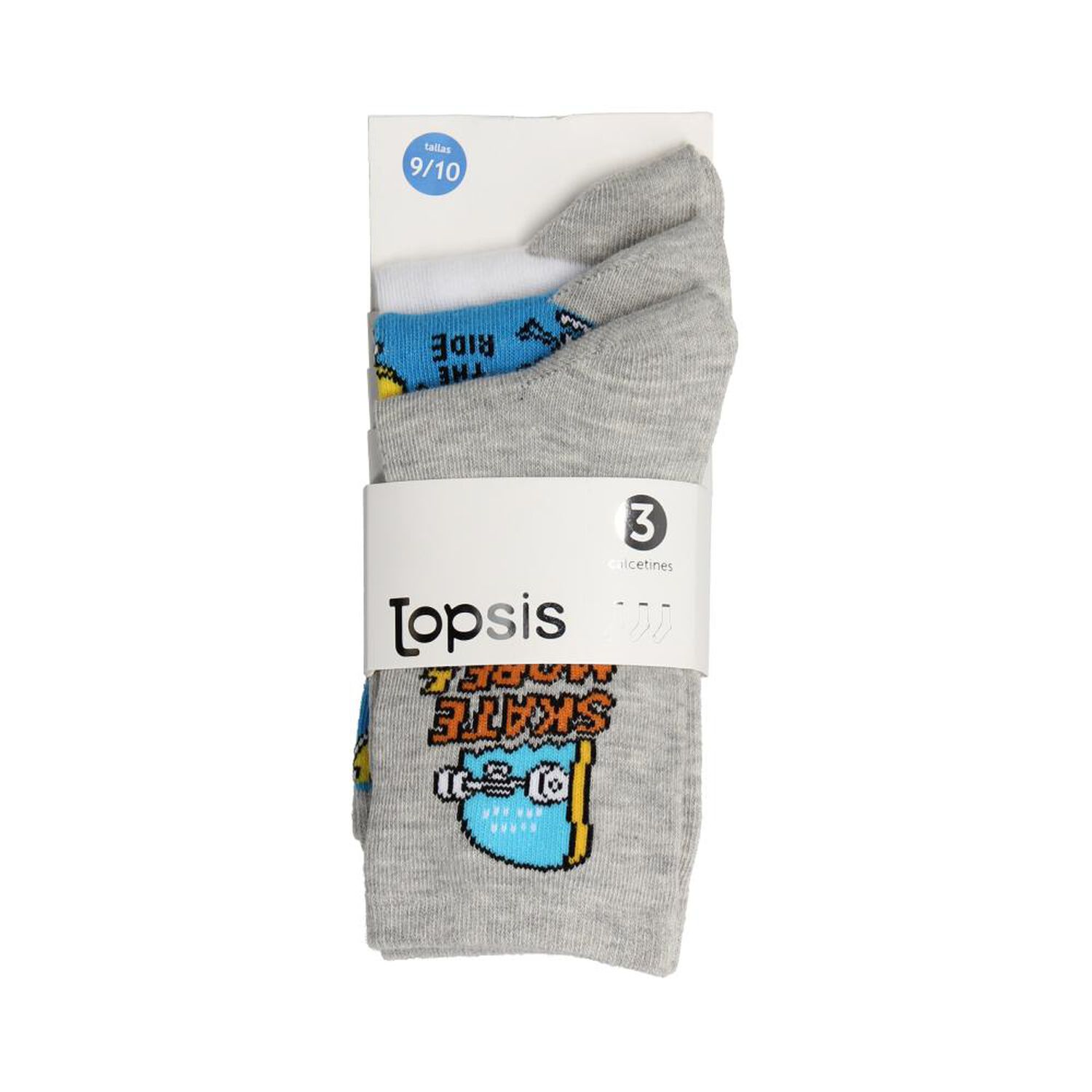Calcetines Topsis / 3 Pares image number 0.0