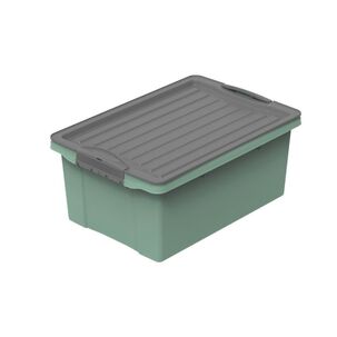 Caja Compact A4 13 Lt 39x18x27 Cm Rotho Verde Eco