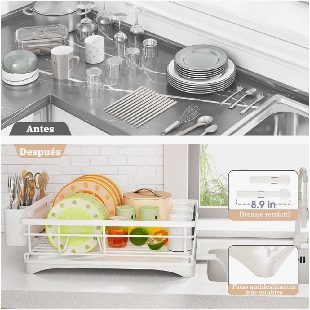 Secador Escurridor De Platos Inoxidable image number 6.0