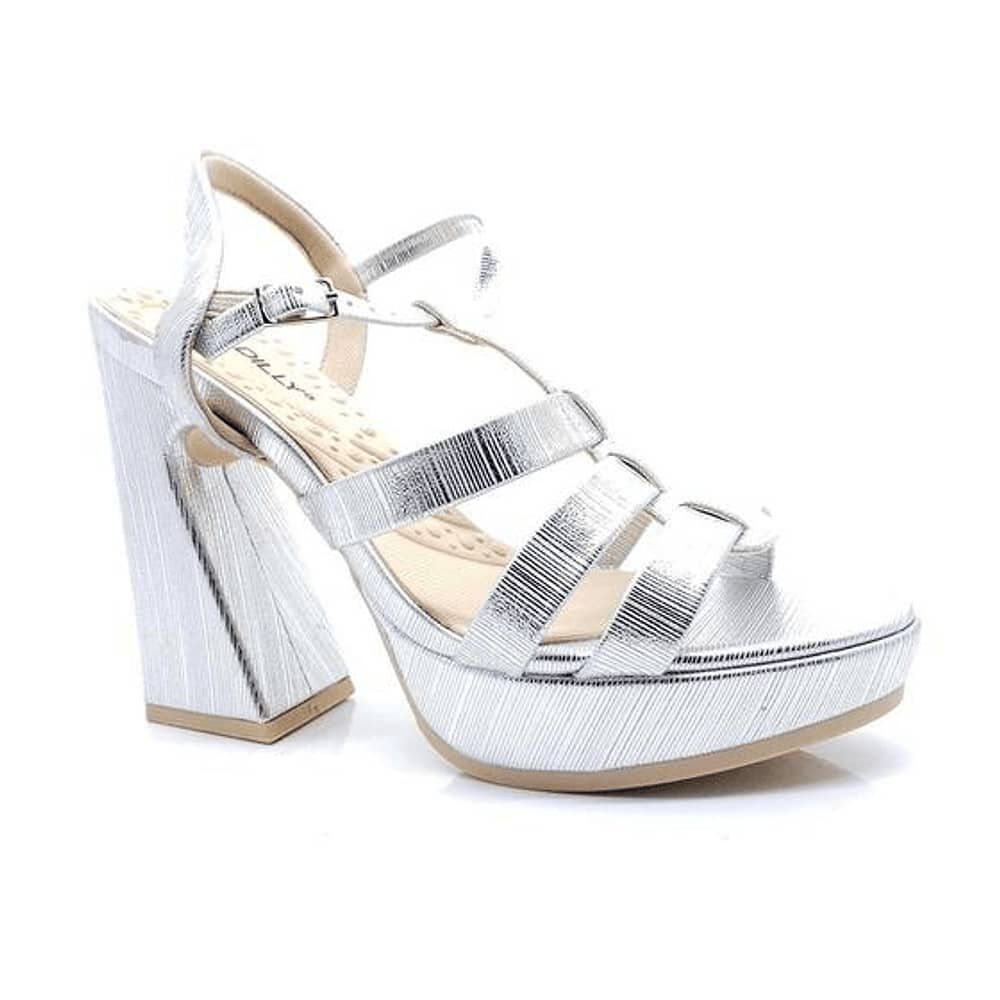 Sandalia Mujer Plata Cristine Piccadilly image number 1.0