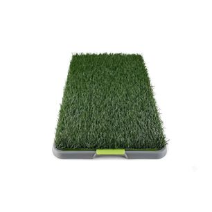 Ba&ntilde;o Entrenador De Mascotas Pasto Artificial Talla S