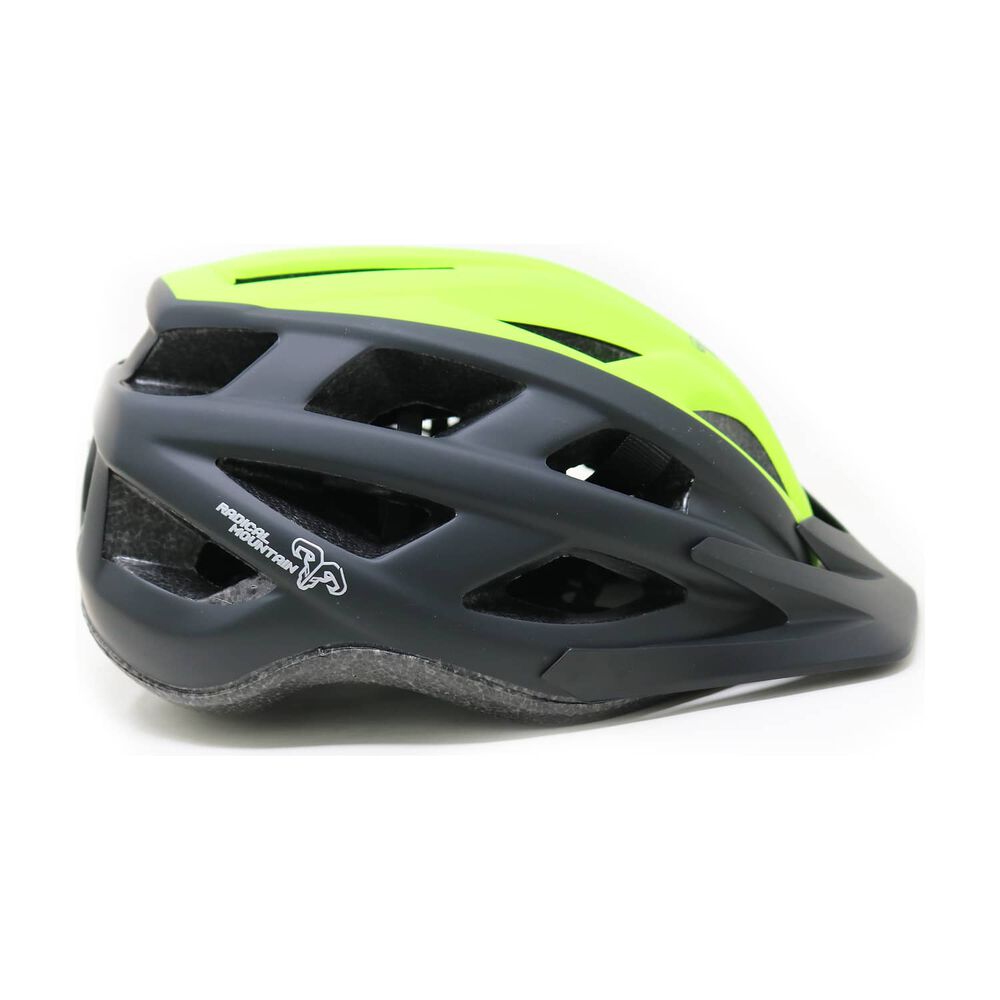 Casco Radical Mountain Mtb Marathon Negro Verde L 58-62cm image number 1.0