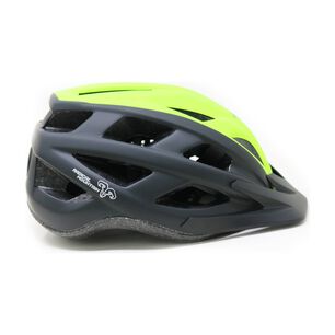 Casco Radical Mountain Mtb Marathon Negro Verde L 58-62cm