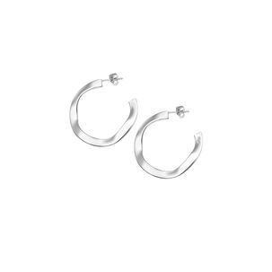 Aros Lp3187-4/1 Lotus Silver Mujer Hoops