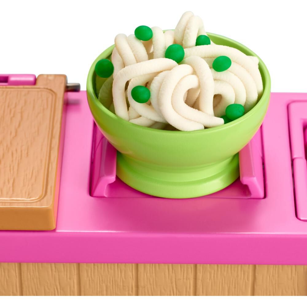 Muñeca Barbie Cocina De Fideos image number 4.0
