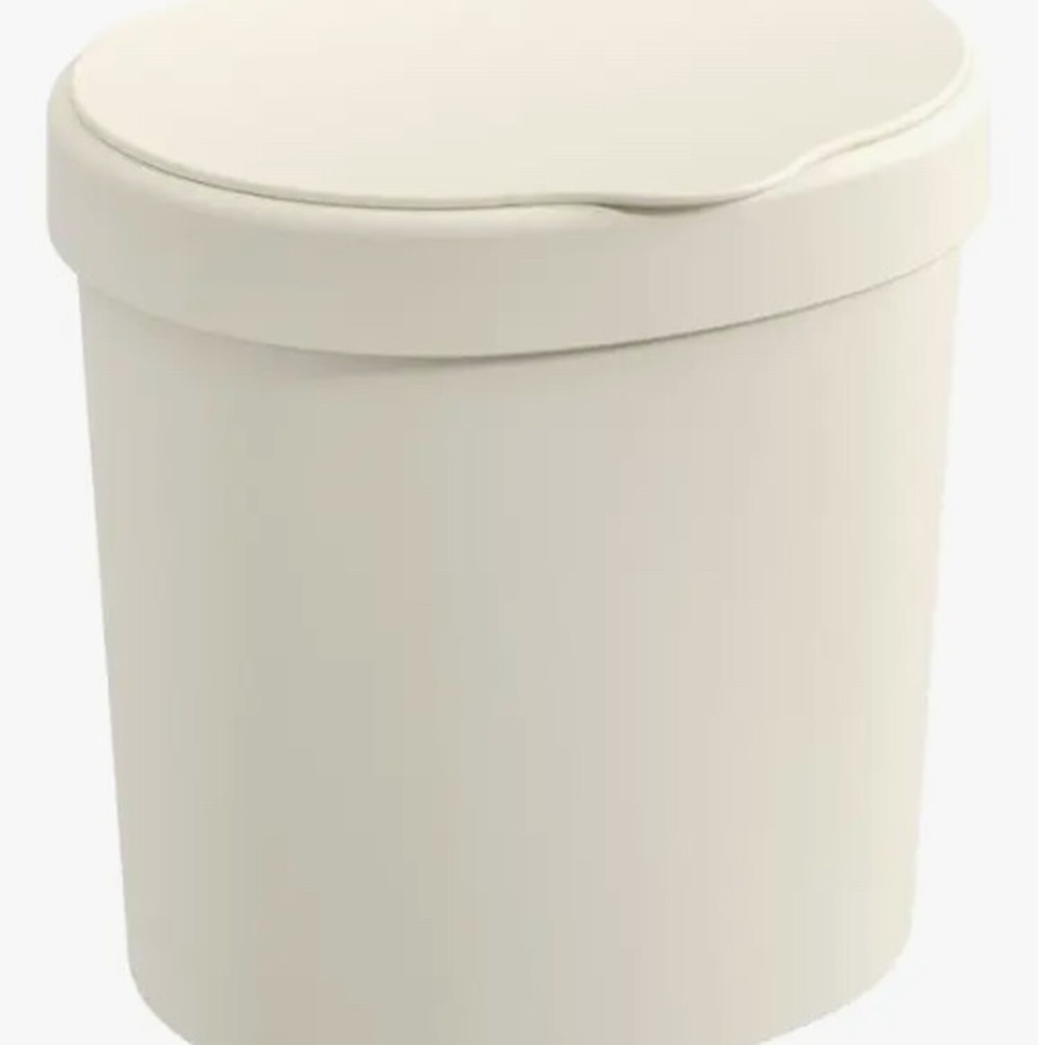 Basurero Con Tapa Blanco 2,5 L image number 0.0