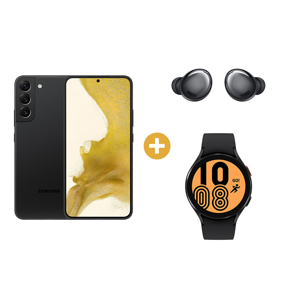 Smartphone Samsung Galaxy S22+ 128 GB + Galaxy Watch 4 44mm + Galaxy Buds Pro image number 0.0