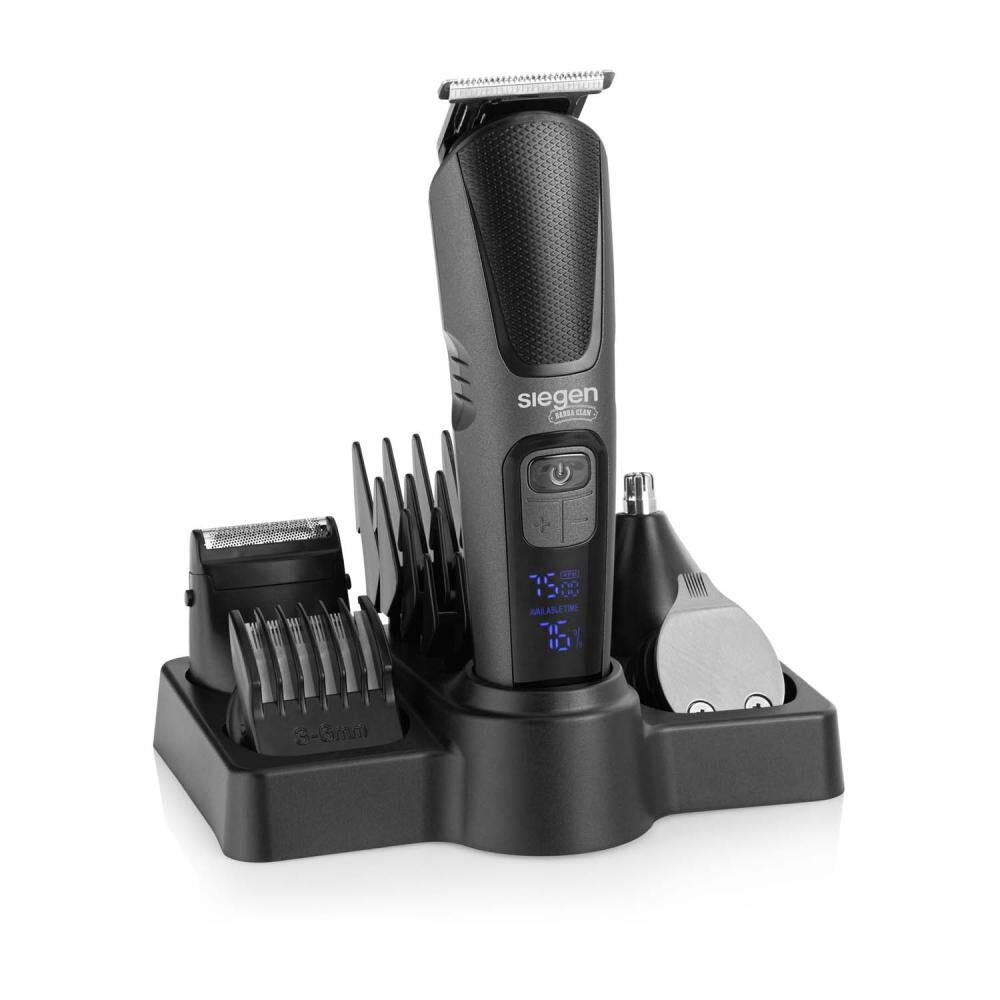 Corta Pelo Multistyler Siegen SG-8525, 5 en 1, Carga Rápida + Base Organizadora image number 0.0