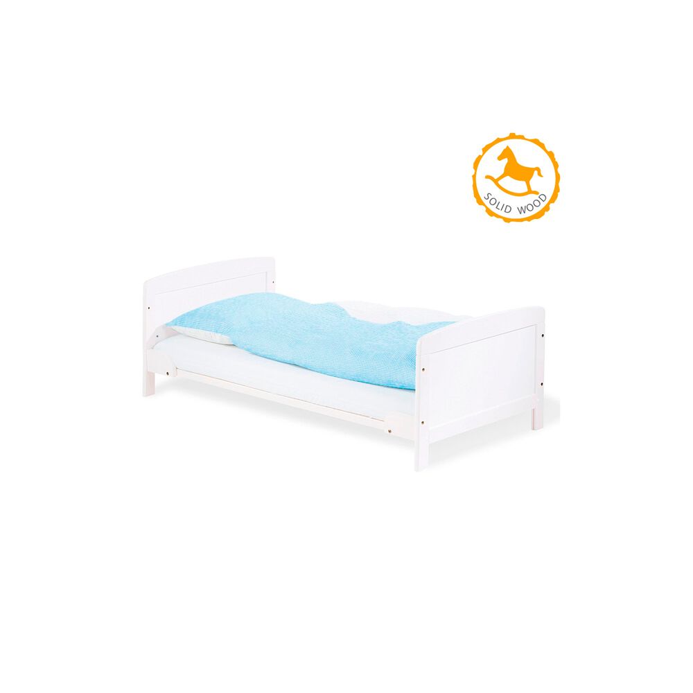 Cuna Viktoria 140 Cm Blanca Y Madera image number 1.0