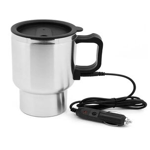 Vaso Auto Acero , Tazon Mug 12v 480ml T&eacute;rmico