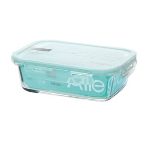 Allegra Contenedor Hermético Vidrio Templado Rectangular 750ml