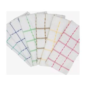 Set 12 Pa&ntilde;os De Cocina Toalla Mas Grueso