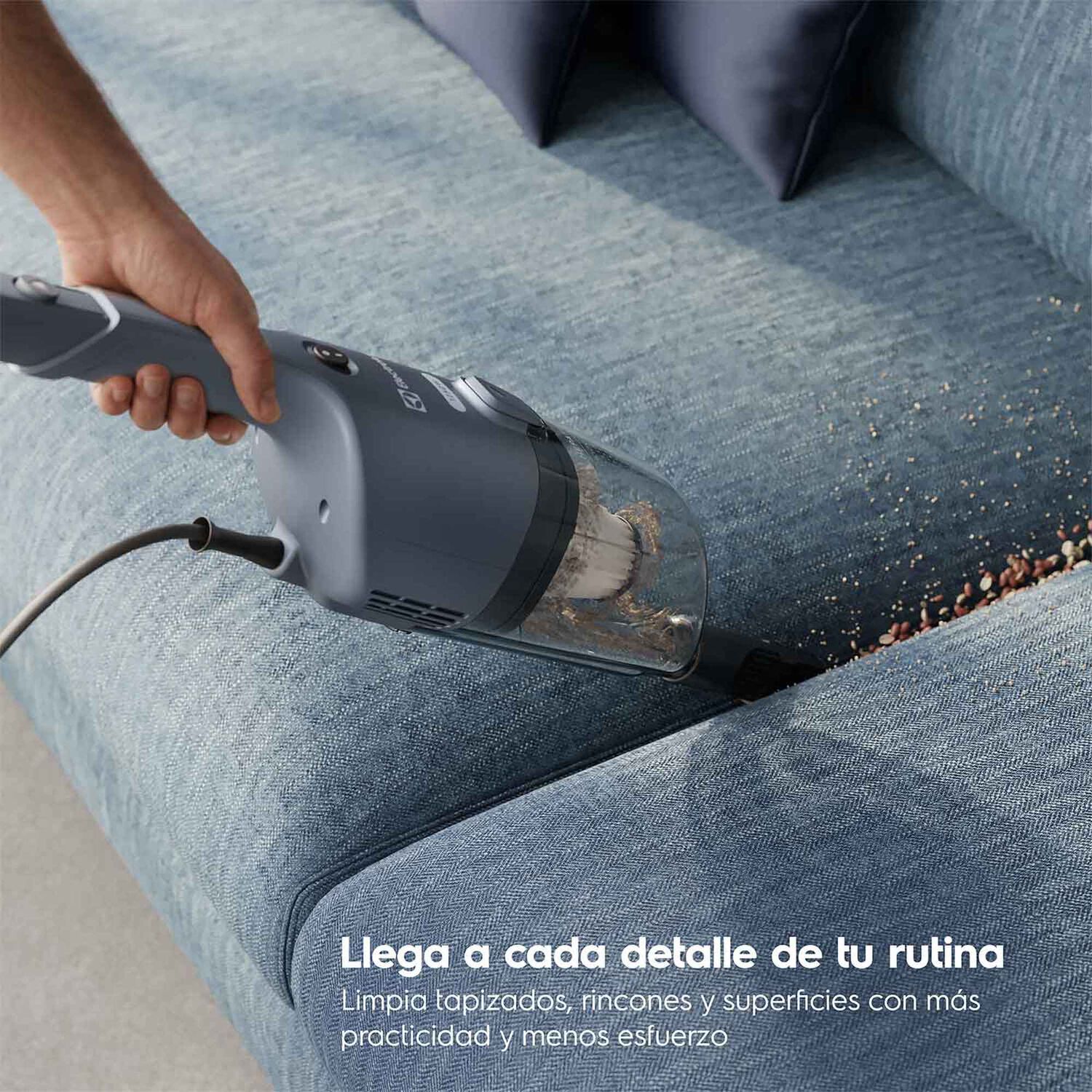 Aspiradora Vertical Con Cable Electrolux 1250w 2 En 1 Con Filtro Hepa Stk21 image number 13.0