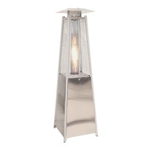 Estufa A Gas Exterior Terraza Obelisk Lw Inox 1,8 Metros
