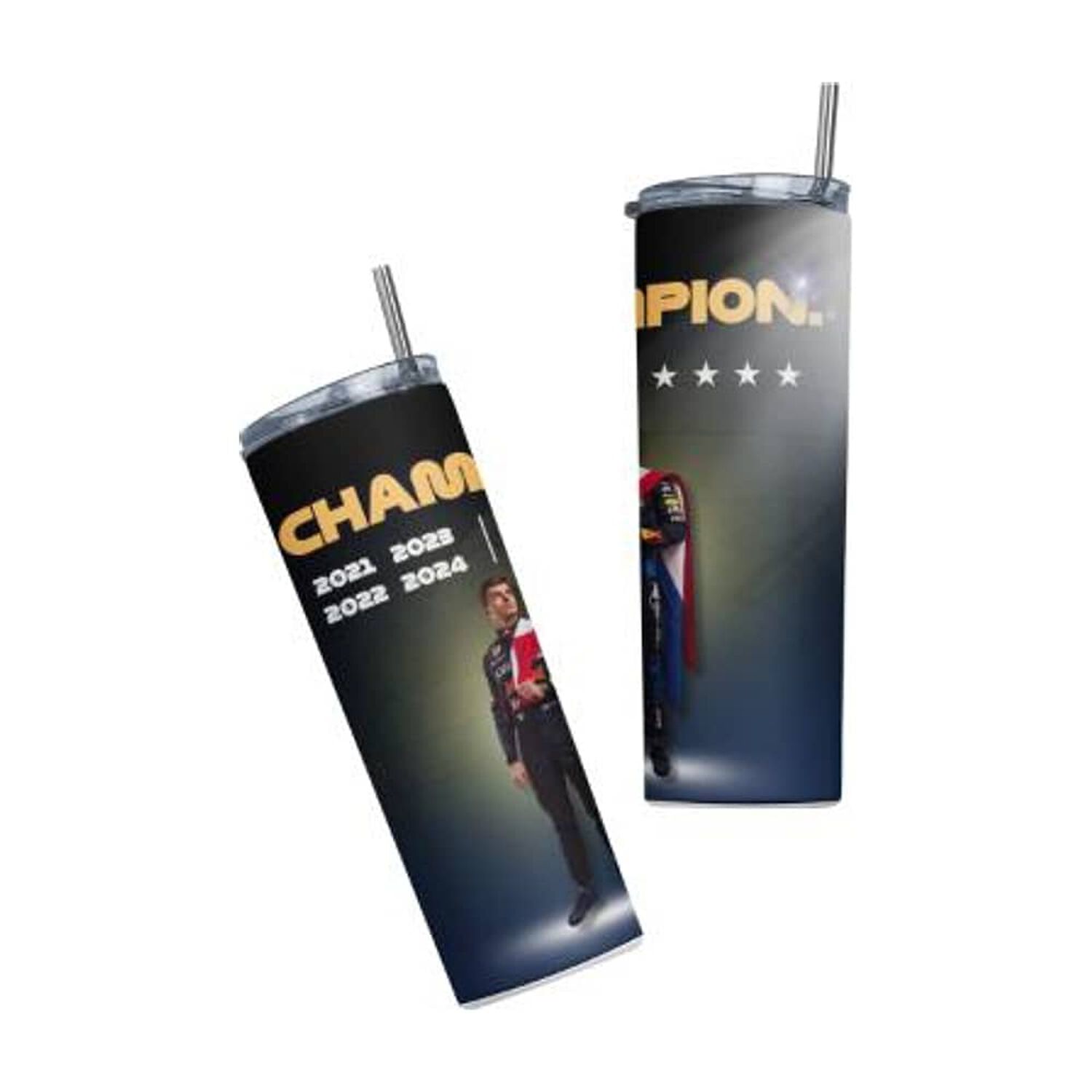 Termo Botella Termica F1 Verstappen Champions 24 image number 2.0