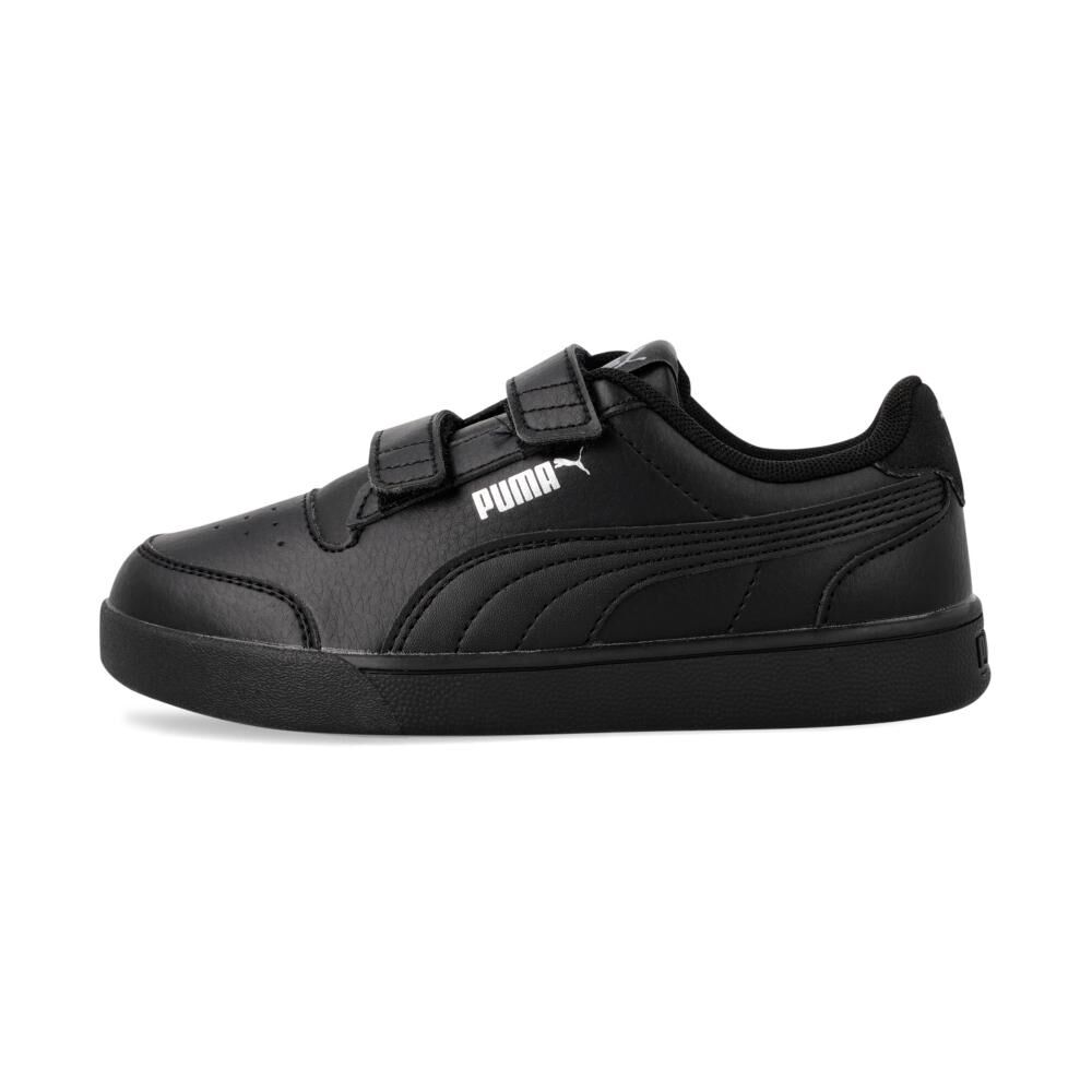 Zapatilla Escolar Unisex Puma Shuffle Negro image number 2.0