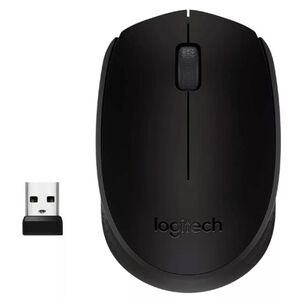 Mouse Inalambrico Usb Pequeño Oficina M170 Negro