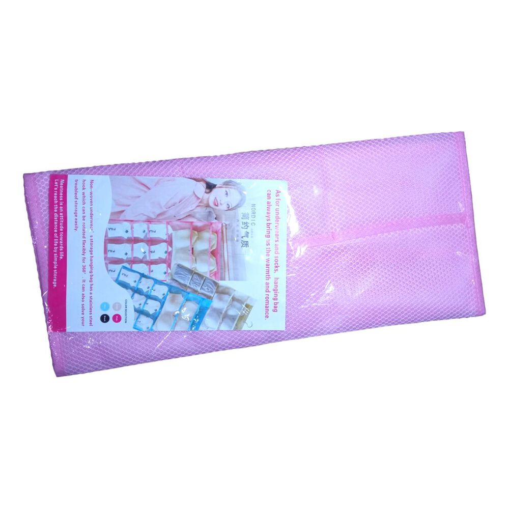 Organizador Colgante Ropa Interior Rosa 5 Niveles image number 2.0