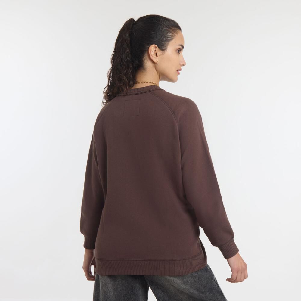 Polerón Estampado Cuello Redondo Mujer Freedom image number 3.0