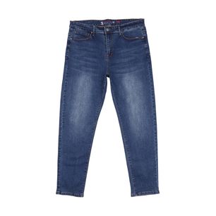 Jeans Clásico Tiro Medio Skinny Mujer Sexy Large