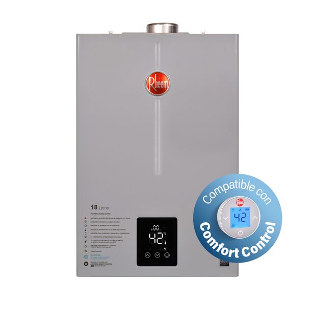 Calefont 18 Litros Gas Licuado Tiro Forzado Rheem