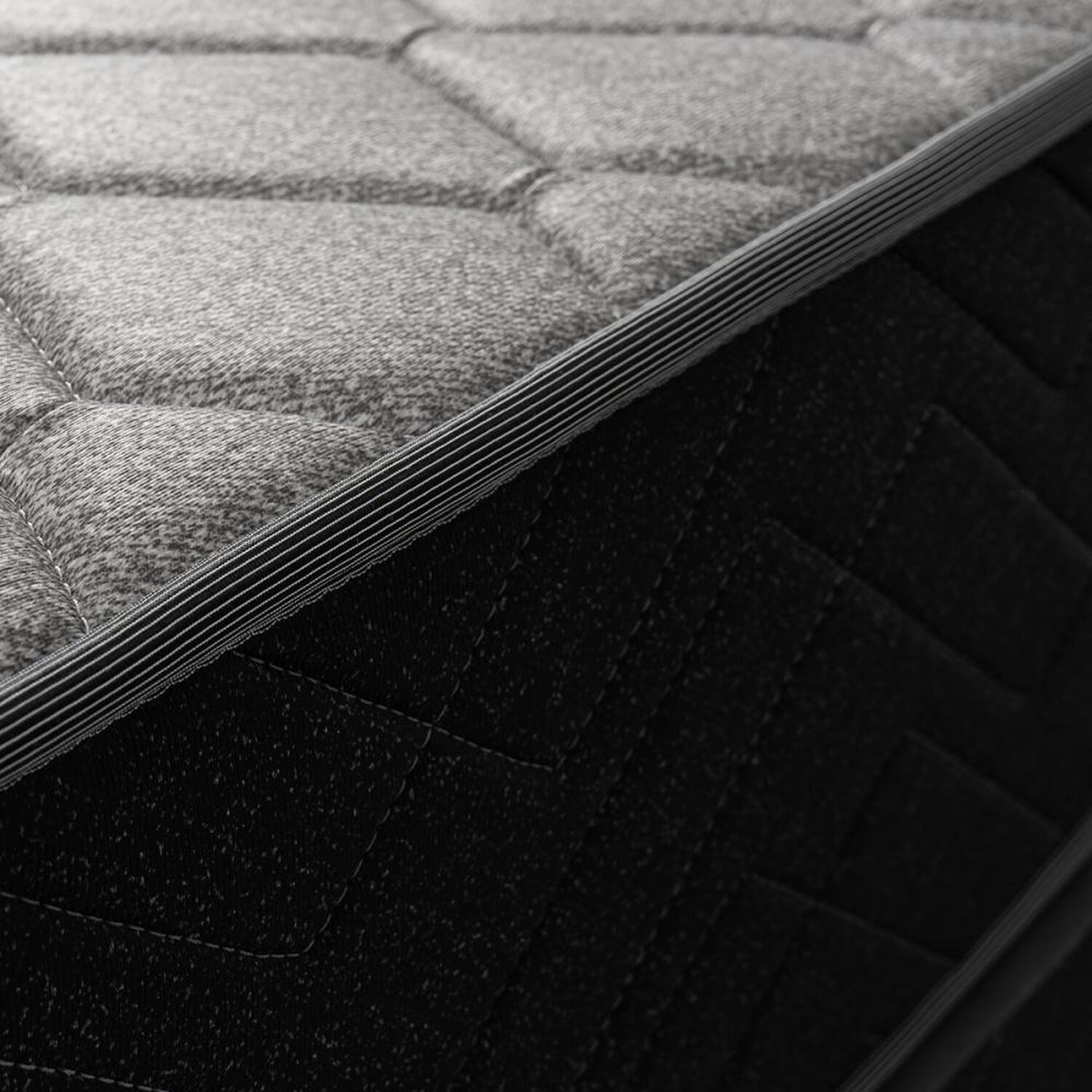 Cama Europea Celta Apolo Black / 1 Plaza / Base Normal + Textil image number 2.0