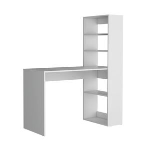 Escritorio Biblioteca 144x120x53 Cm Fm-050b Blanco
