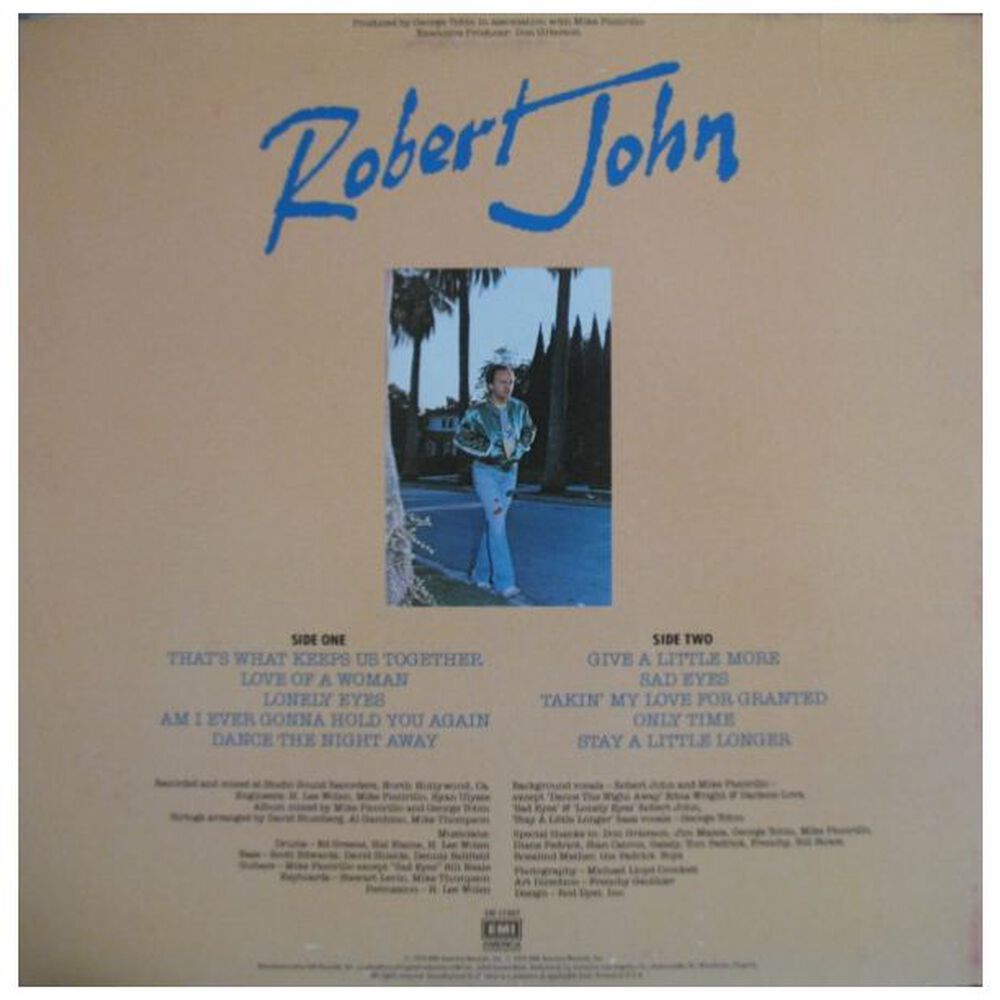 Robert John - Robert John | Vinilo Usado image number 1.0