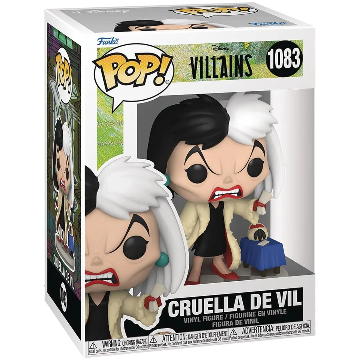 Funko Pop Disney Villains Cruella De Vil image number 0.0