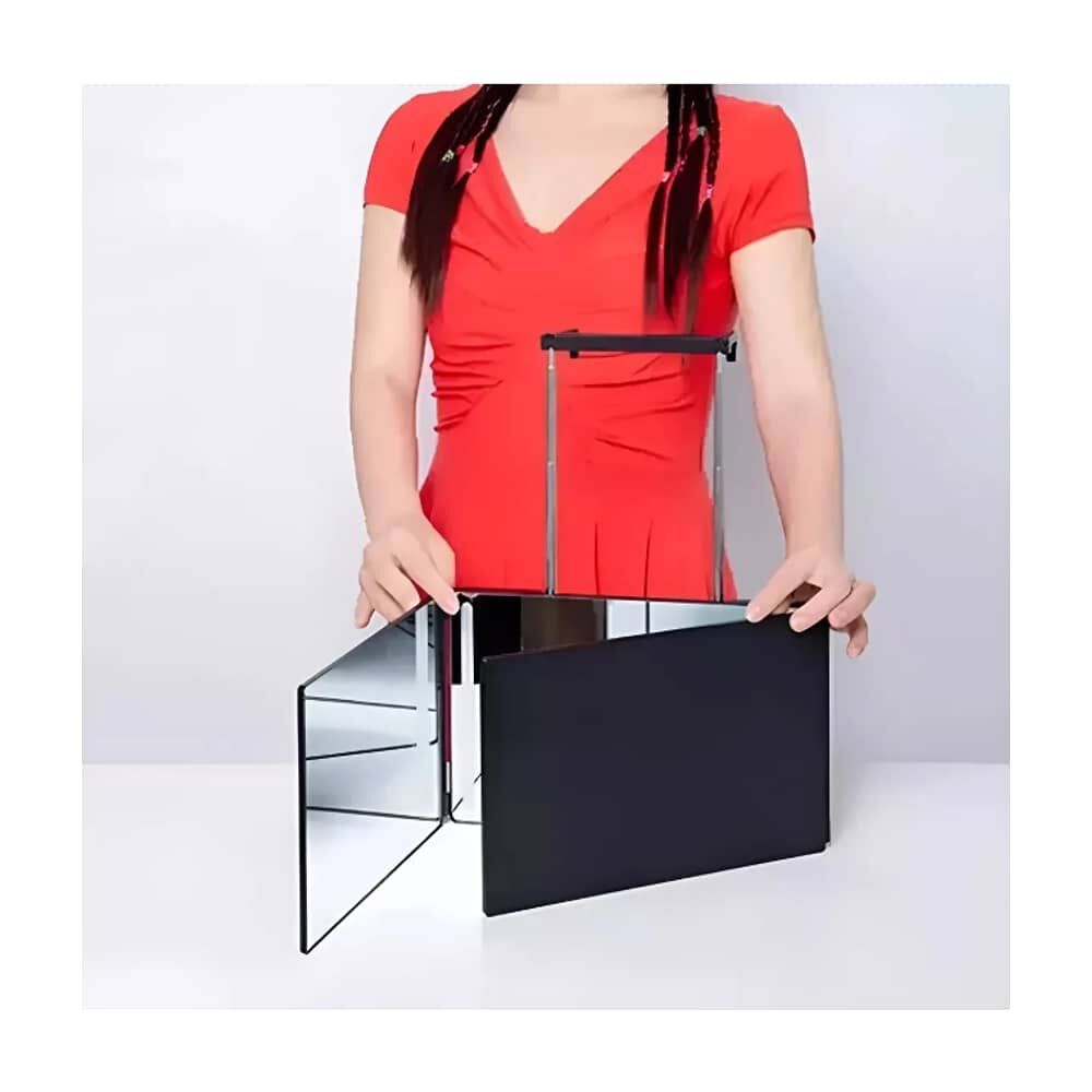 Espejo Triple De 360 Con Ganchos image number 6.0