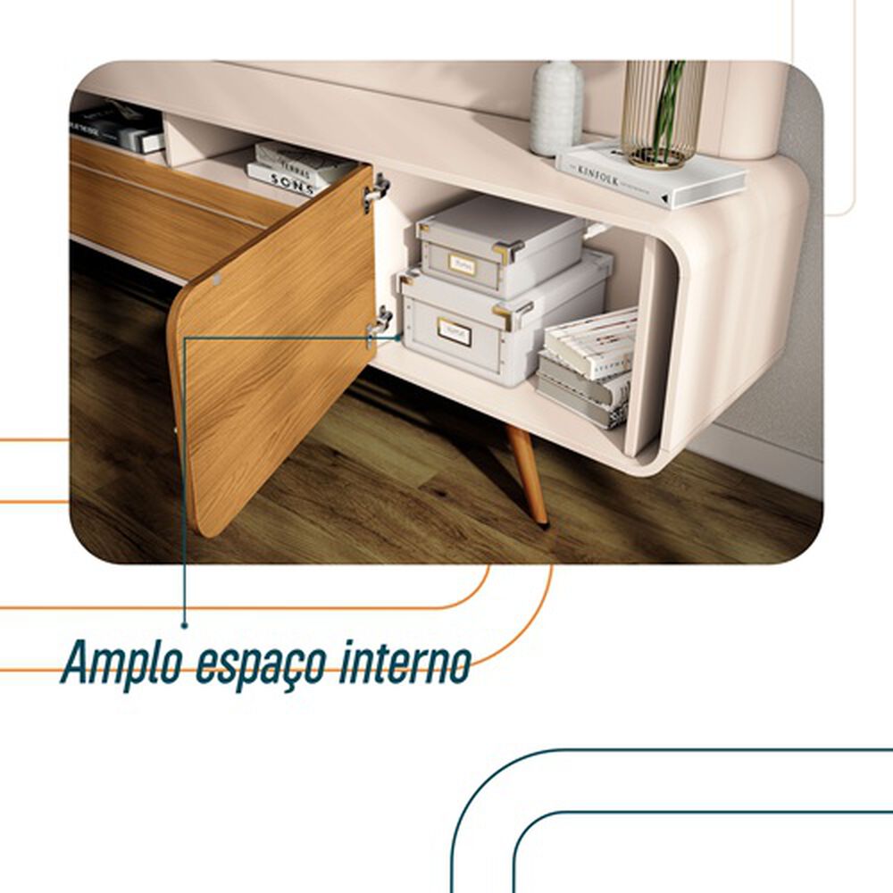 Rack Tv Marsella 85" 220x57x40 Cm image number 3.0