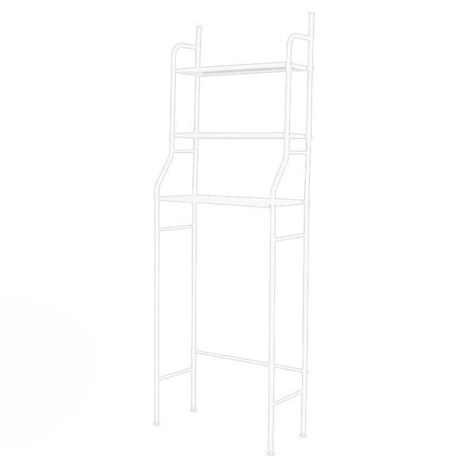 Estante Organizador Met&aacute;lico De Almacenamiento Para Ba&ntilde;o De 3 Niveles image number 5.0