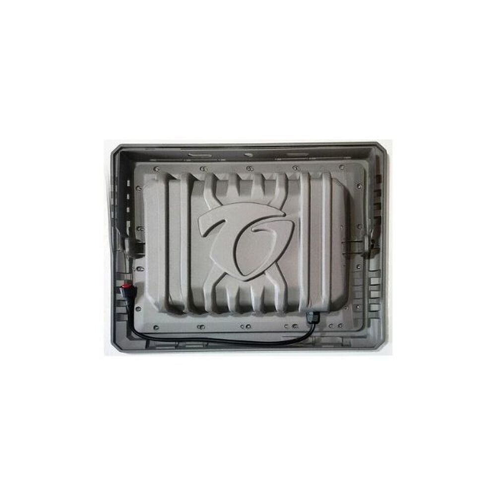 Foco Led Reflector Panel Solar + Control Remoto 200w Jortan Carcasa image number 2.0