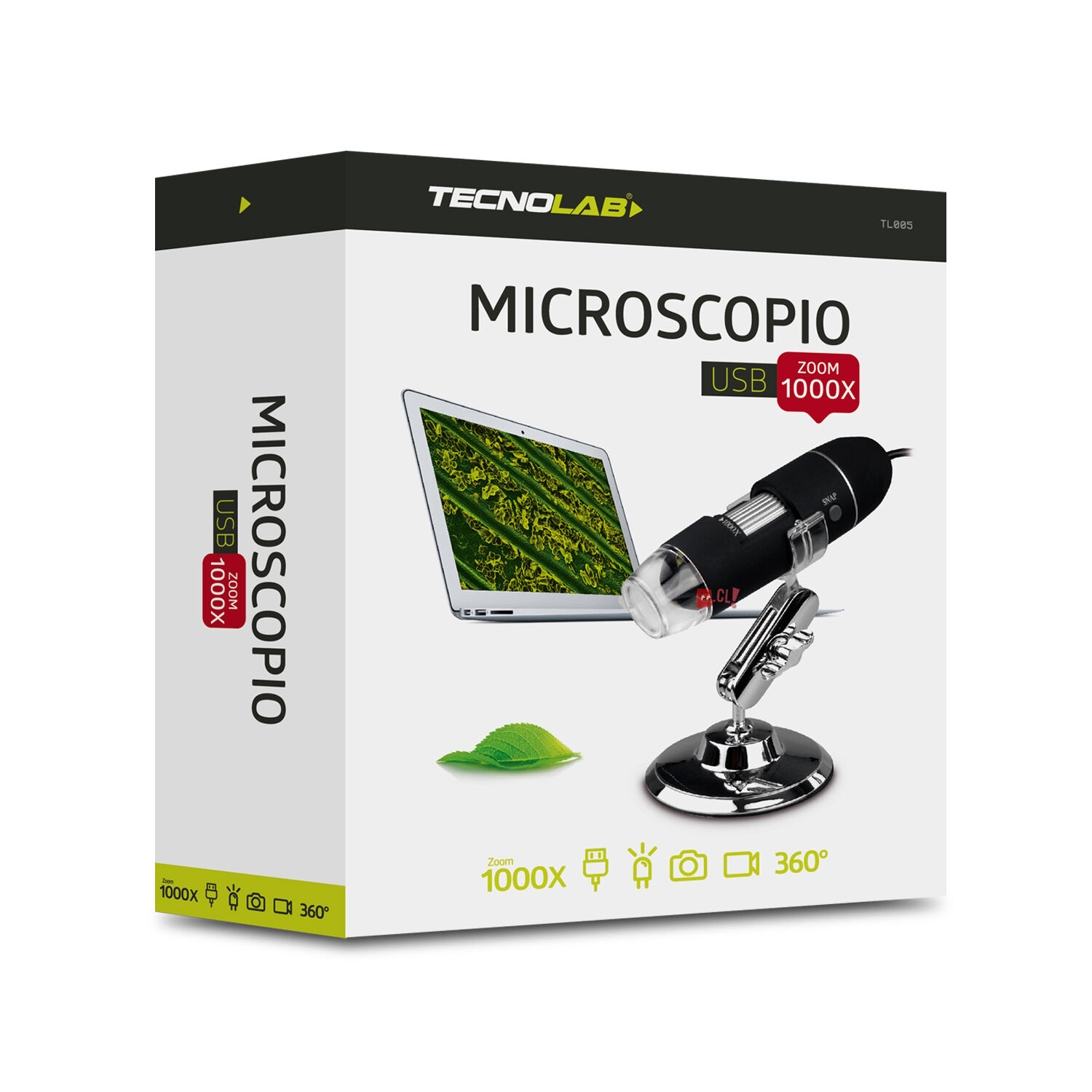 Microscopio Conexi&oacute;n Usb Zoom 1000x - Ps image number 3.0