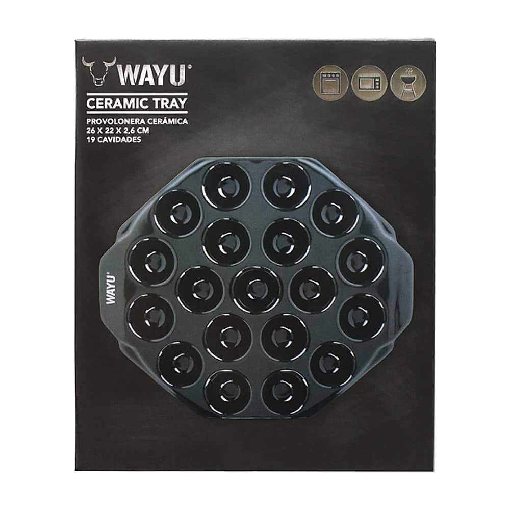 Provoletera Provolonera 19 Cavidades Cer&aacute;mica Wayu Asado image number 5.0