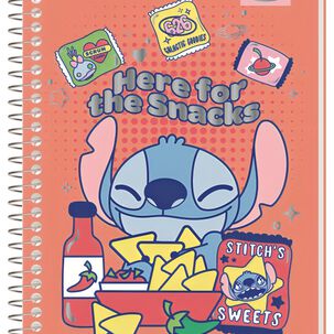 Pack 4pcs Cuadernos Especial 150hj Stitch Foodie