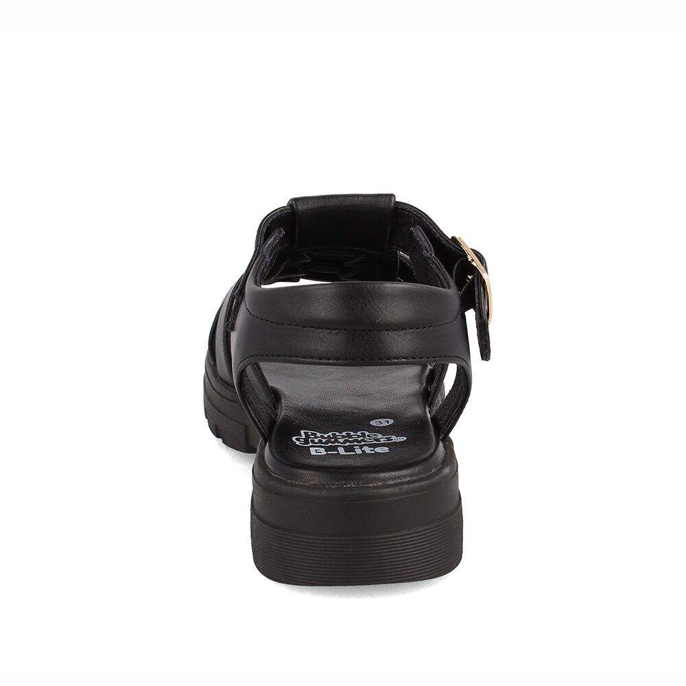 Sandalia Ni&ntilde;a Bubblegummers Dunia Negro image number 2.0