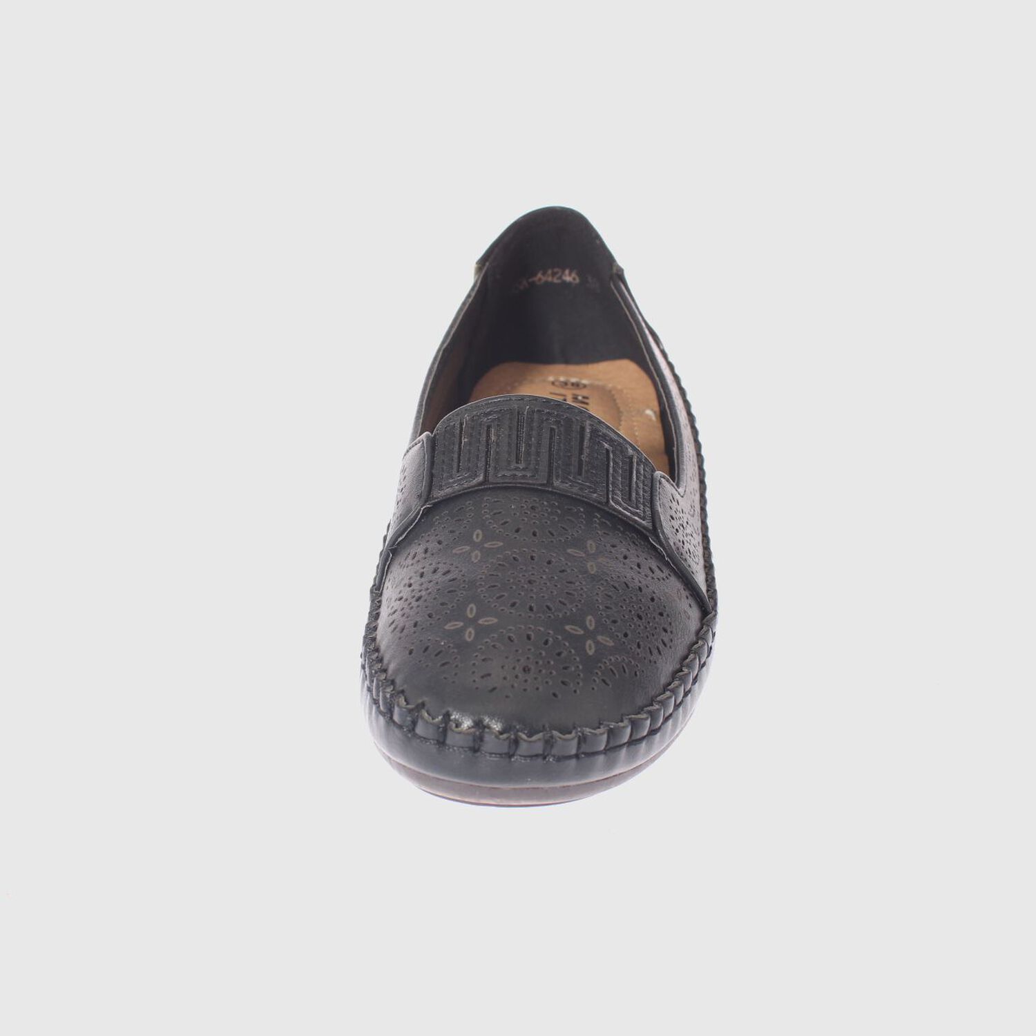 Mocas&iacute;n Negro Modelo Italiano Art. 5ask64246black image number 2.0