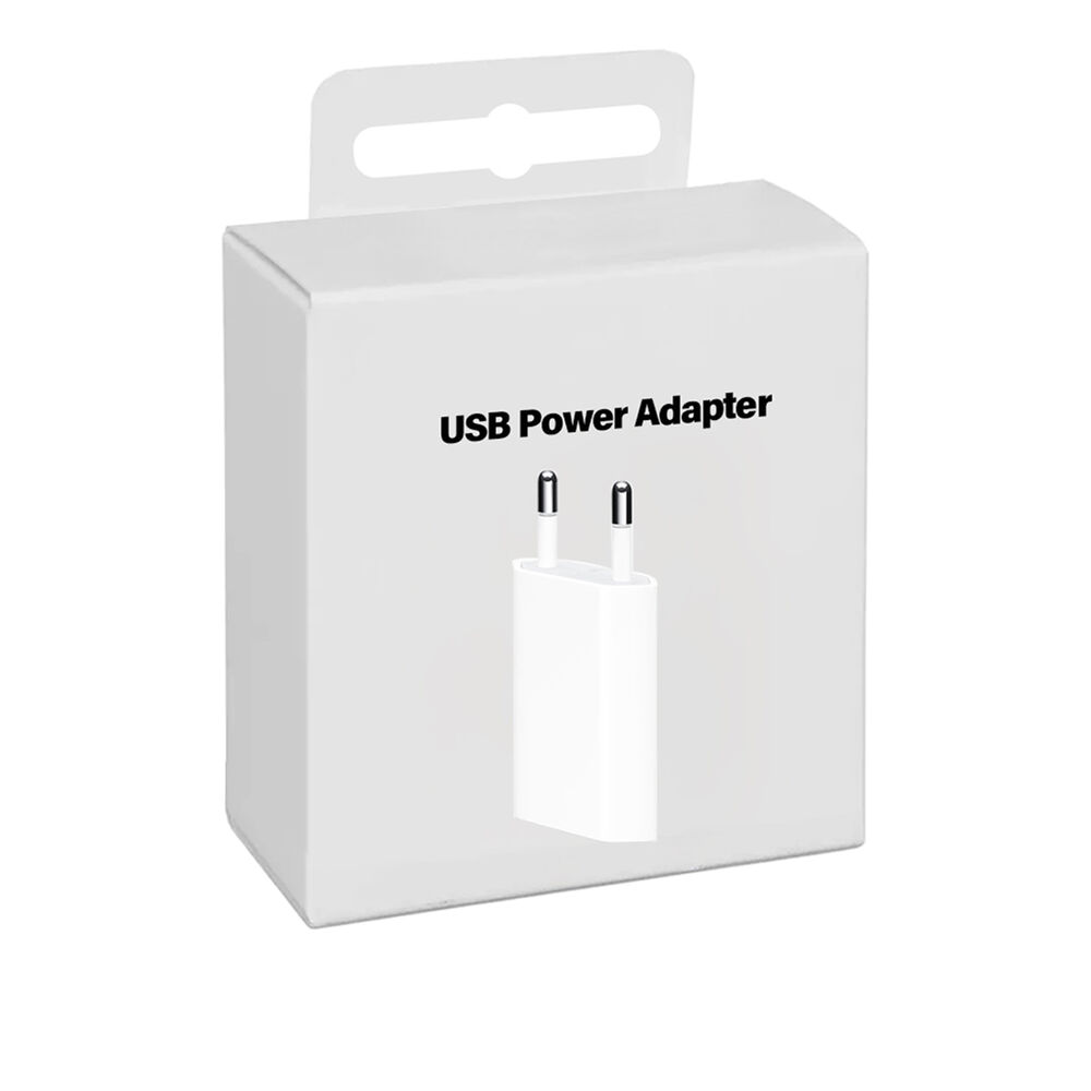 Adaptador Cargador Usb-a 5w Carga Rapida Para Iphone image number 4.0